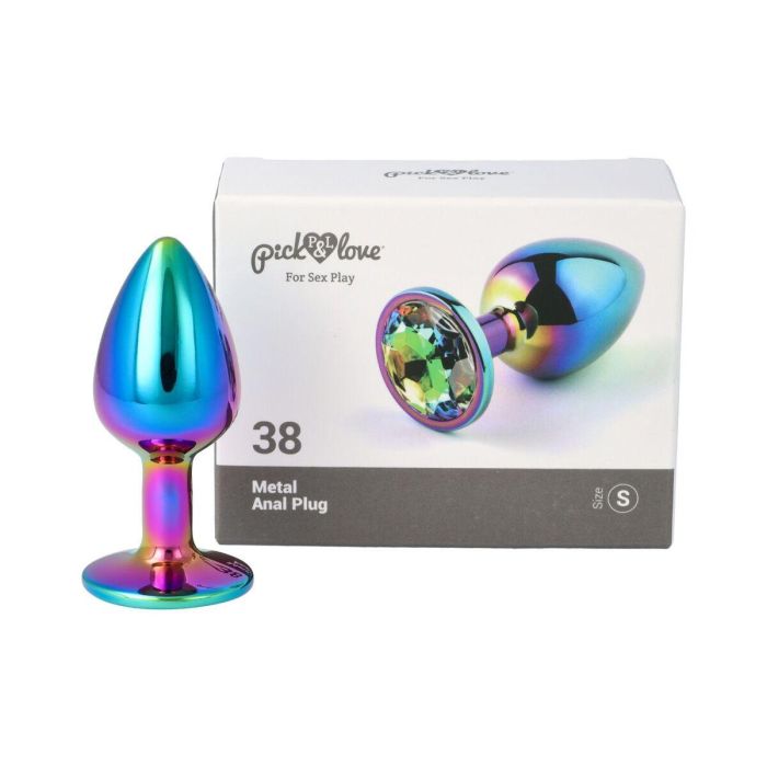 Plug Anal Pick&Love Nº 38 Multicolor (7,6 cm) 6 Plug Anal Pick&Love Nº 38 Multicolor (7,6 cm) 6