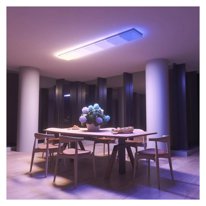 Nanoleaf NF083K02-3SL Skylight - Kit de Inicio, 3 Paneles, Luz de Techo Inteligente WiFi, Blanco, 2700K-6500K, IP20 4 Nanoleaf NF083K02-3SL Skylight - Kit de Inicio, 3 Paneles, Luz de Techo Inteligente WiFi, Blanco, 2700K-6500K, IP20 4