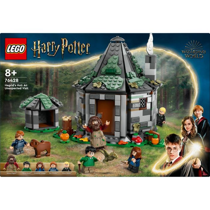 LEGO 76428 Harry Potter Cabaña de Hagrid: Una Visita Inesperada, set construible con minifiguras de Harry, Ron, Hermione y Hagrid +8 años 8 LEGO 76428 Harry Potter Cabaña de Hagrid: Una Visita Inesperada, set construible con minifiguras de Harry, Ron, Hermione y Hagrid +8 años 8
