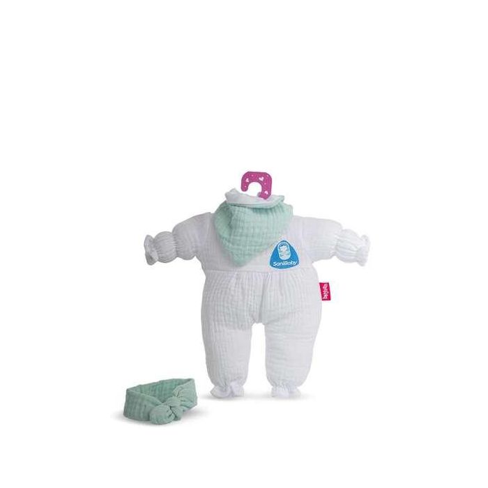 Ropa sanibaby antibacterias 28 cm modelo verde