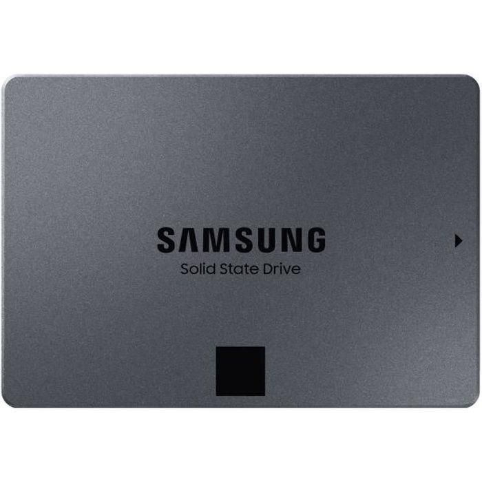Samsung MZ-77Q2T0BW Disco SSD QLC 870 QVO 2TB SATA III 2.5" para PC y Portátil - 560/530 MB/s
