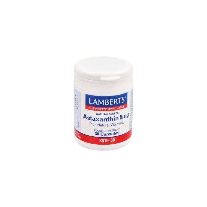 Astaxantina 8 Mg Con Vitamina E Natural