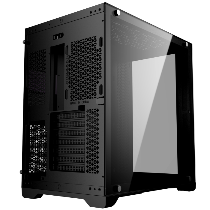 Phoenix Caja PC Gaming Zephyr Cubo - Torre ATX con Cristal Templado, Alto Airflow y Soporte GPU 380mm 2 Phoenix Caja PC Gaming Zephyr Cubo - Torre ATX con Cristal Templado, Alto Airflow y Soporte GPU 380mm 2