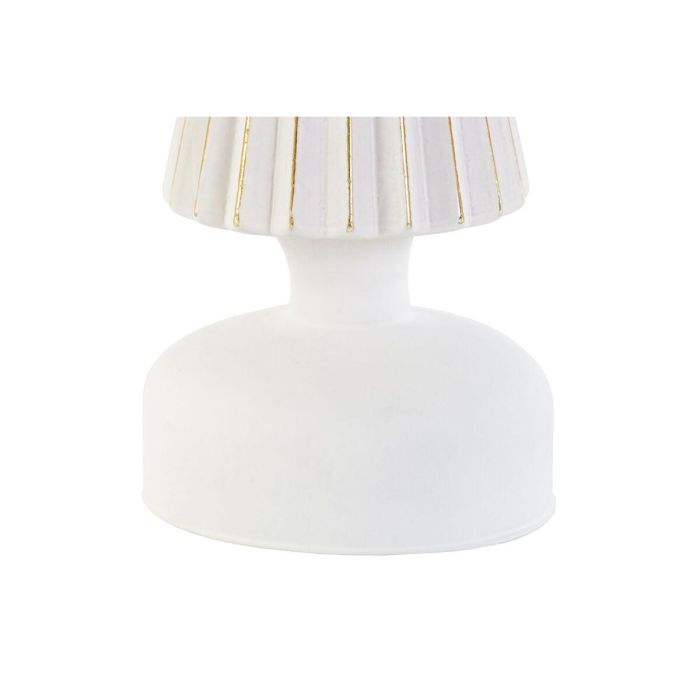 Decoracion Luminosa Navidad Moderna DKD Home Decor Blanco Dorado 9 x 25 x 9 cm (2 Unidades) 3 Decoracion Luminosa Navidad Moderna DKD Home Decor Blanco Dorado 9 x 25 x 9 cm (2 Unidades) 3