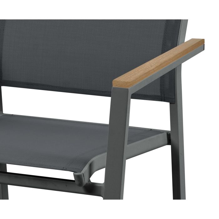 Silla Terraza Y Jardin DKD Home Decor 56 x 86 x 56 cm (4 Unidades) 2 Silla Terraza Y Jardin DKD Home Decor 56 x 86 x 56 cm (4 Unidades) 2