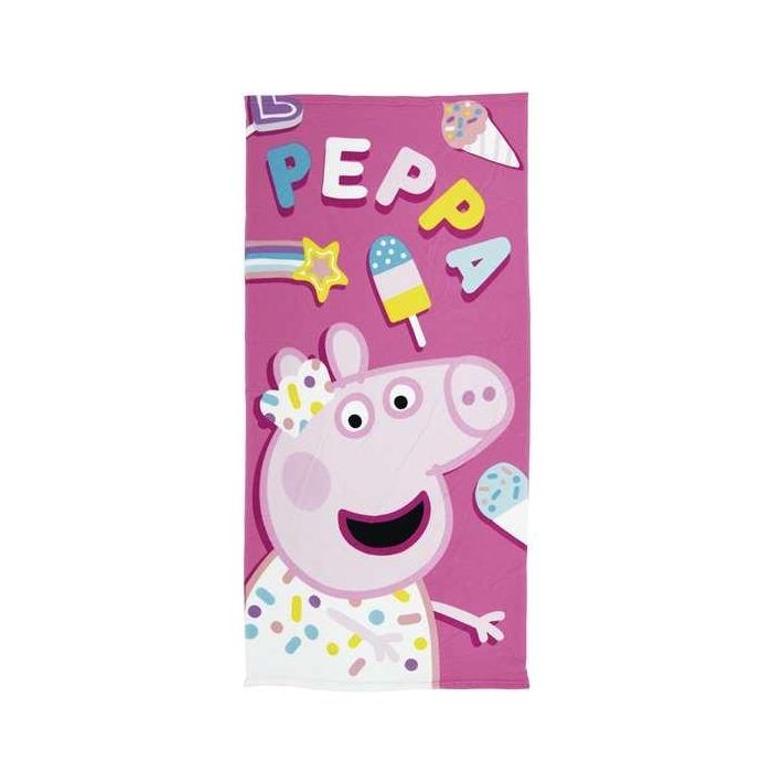 Toalla de baño Peppa Pig Cosy corner (70 x 140 cm) Toalla de baño Peppa Pig Cosy corner (70 x 140 cm)
