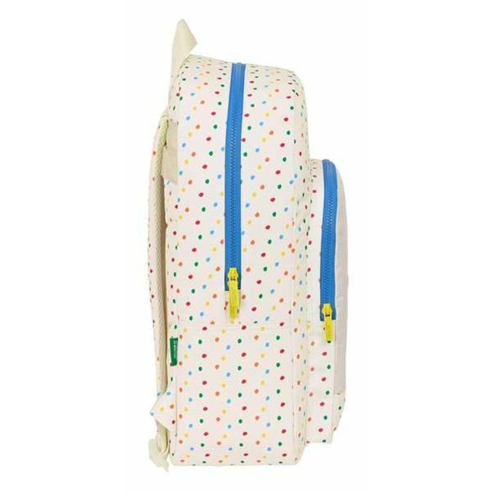 Mochila adapt.carro benetton "topitos" 30x46x14 1 Mochila adapt.carro benetton "topitos" 30x46x14 1
