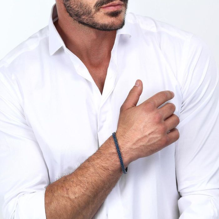 Pulsera Hombre Sector SAFR28 Acero 22 cm Plateado 4