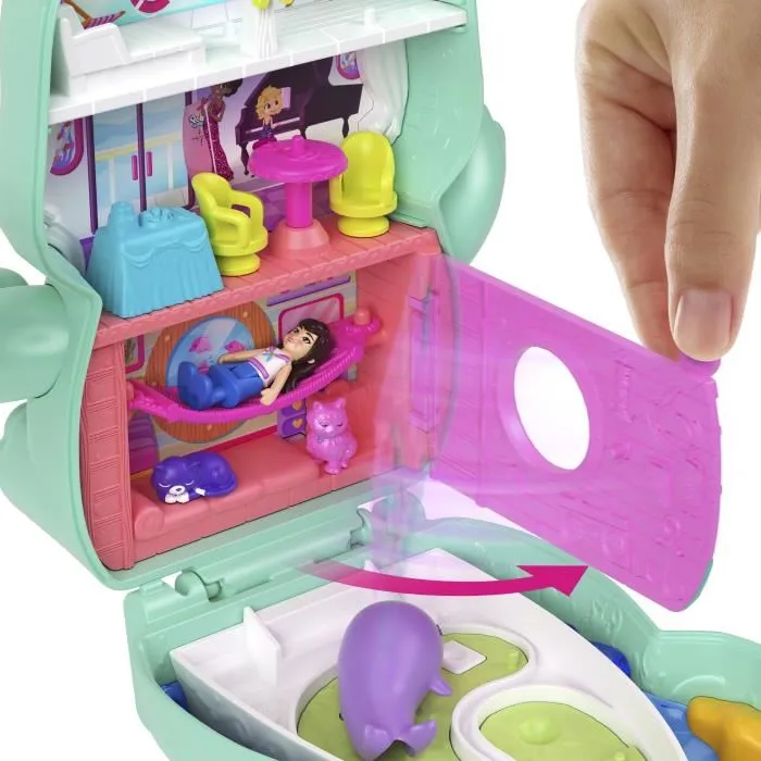 Polly Pocket MATJCR37 Caja de Crucero para Gatitos 5