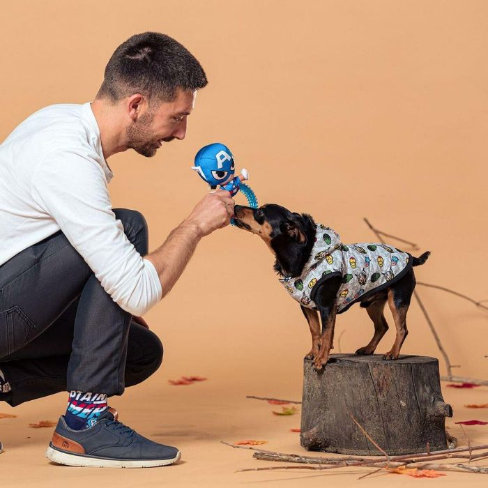 Abrigo acolchado para perro l avengers 4 Abrigo acolchado para perro l avengers 4