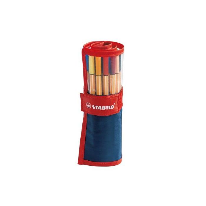 Stabilo Rotuladores Point 88 C-Surtidos Estuche Rollerset 25 Ud