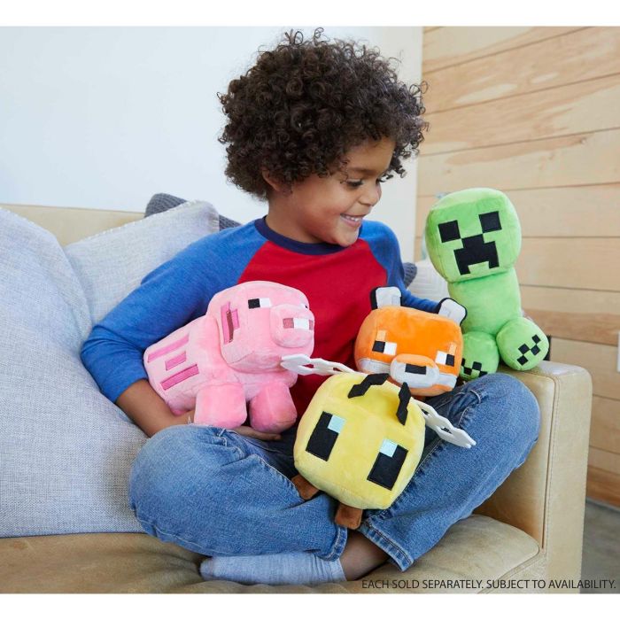 Mattel Peluche Cerdo Minecraft 20 Cm Hbn42 5