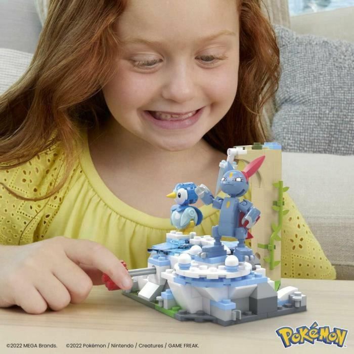 Mega Construx - Pokemon - Tiplouf y Farfuret tienen nieve - Construcción - 6 años y + 2 Mega Construx - Pokemon - Tiplouf y Farfuret tienen nieve - Construcción - 6 años y + 2