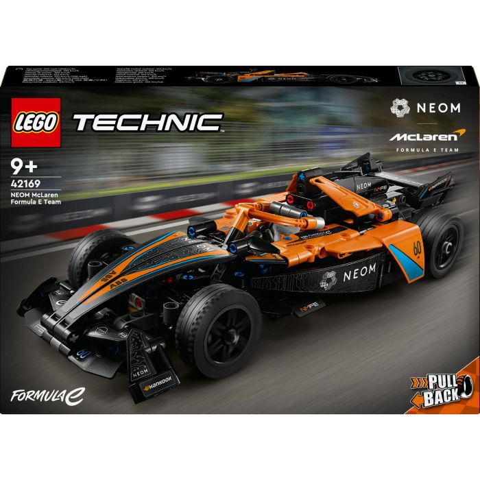 Lego Technic NEOM McLaren Formula E Race Car 42169 - Set de Construcción para Niños +9 Años