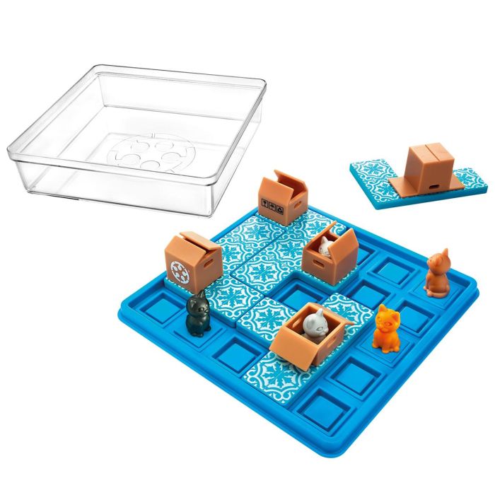 Smart Games Gatos Y Cajas SG450Es Juego De Ingenio Portátil Para Niños y Adultos +7 Años 3 Smart Games Gatos Y Cajas SG450Es Juego De Ingenio Portátil Para Niños y Adultos +7 Años 3