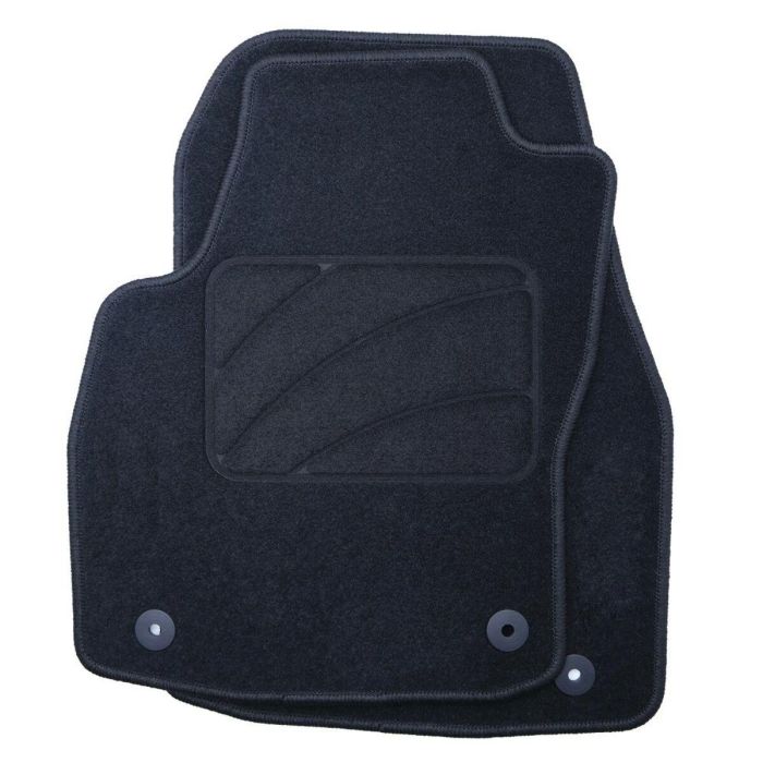 Car Lux OCCOP0008 Juego de Alfombrillas a Medida Opel Astra H Twintop Cabrio 2006-2011 Velour Antideslizante Emblema Bordado Anclajes Originales 7