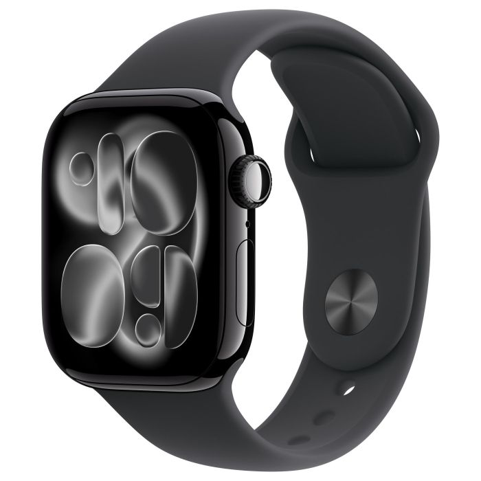 Apple Watch S11 Aluminium Cellular 42mm Diamantschwarz (Sportarmband schwarz) M/L Smartwatch 0 Apple Watch S11 Aluminium Cellular 42mm Diamantschwarz (Sportarmband schwarz) M/L Smartwatch 0