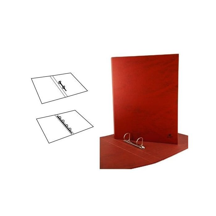 Mariola Carpeta Anillas Mixtas 2 X 40 mm Folio Cartón Forrado Plastificado Mate Cuero Mariola Carpeta Anillas Mixtas 2 X 40 mm Folio Cartón Forrado Plastificado Mate Cuero