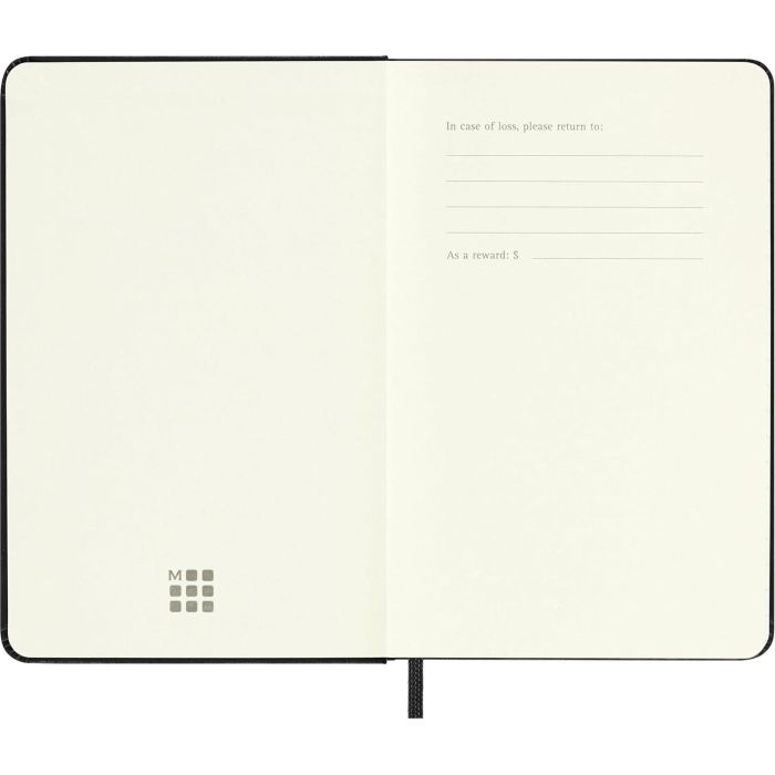 Agenda 2026 Tapa Dura 12 Meses Diaria P (9 X 14 Cm) Negra Moleskine Dhb12Dc2Y26 2