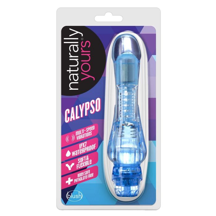 Vibrador Blush Naturally Yours Azul 1 Vibrador Blush Naturally Yours Azul 1