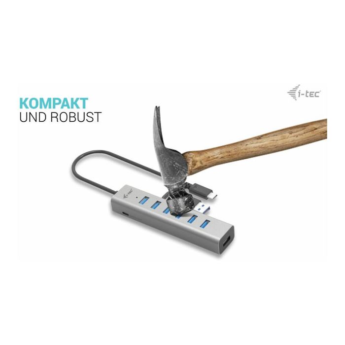 Hub USB i-Tec C31HUBMETAL703