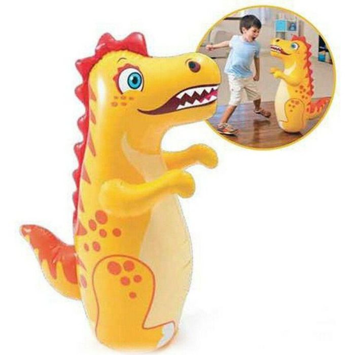 Figura hinchable tentetieso 98x44 cm. (delfín, tigre o dinosaurio) - modelos surtidos 3 Figura hinchable tentetieso 98x44 cm. (delfín, tigre o dinosaurio) - modelos surtidos 3