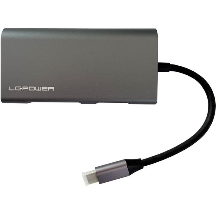 LC-Power LC-HUB-C-MULTI-5 USB-C auf 3xUSB-A/USB-C/HDMI/MicroSD/SD/LAN 4 LC-Power LC-HUB-C-MULTI-5 USB-C auf 3xUSB-A/USB-C/HDMI/MicroSD/SD/LAN 4