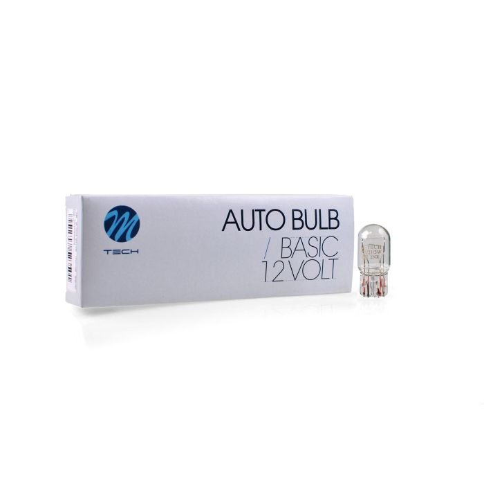 Lámpara M-Tech 12 V 21-5 W 20 - W21 W-5 W Clear | 10 Unidades MTECZ46 Lámpara M-Tech 12 V 21-5 W 20 - W21 W-5 W Clear | 10 Unidades MTECZ46