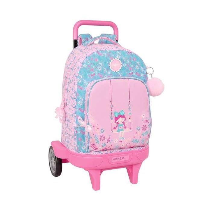 Mochila Safta Grande Con Ruedas Compact Evolution Extraible Glowlab Kids Swing 450x330x220 mm Mochila Safta Grande Con Ruedas Compact Evolution Extraible Glowlab Kids Swing 450x330x220 mm