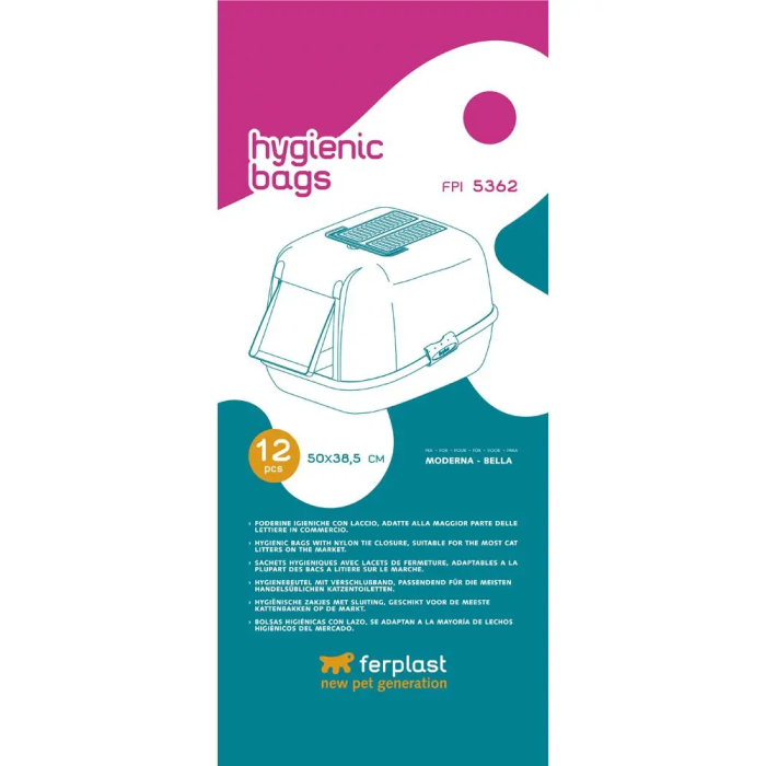 Ferplast Bolsa Higienica P-Caja Fpi 5362 Large