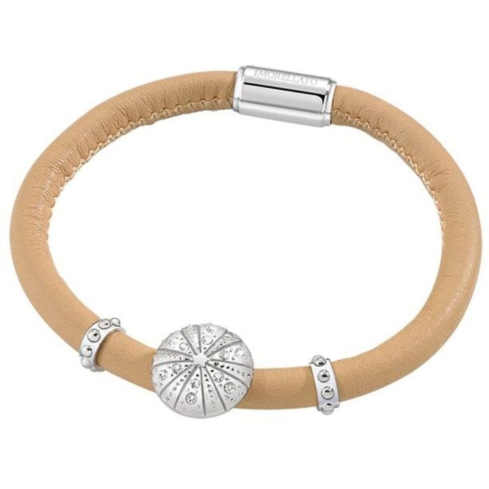 Pulsera Mujer con Cristales Morellato SADZ05 Cristal Plateado Acero Piel Oro Rosa (19,5 cm) Pulsera Mujer con Cristales Morellato SADZ05 Cristal Plateado Acero Piel Oro Rosa (19,5 cm)