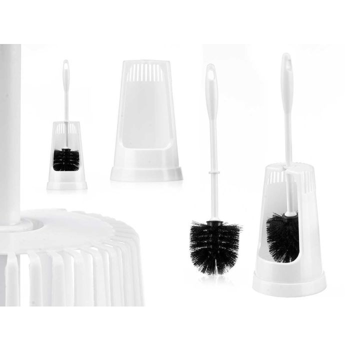 Escobillero Alto Blanco Negro Berilo 12.3x38x12.3 cm (24 Unidades) Escobillero Alto Blanco Negro Berilo 12.3x38x12.3 cm (24 Unidades)