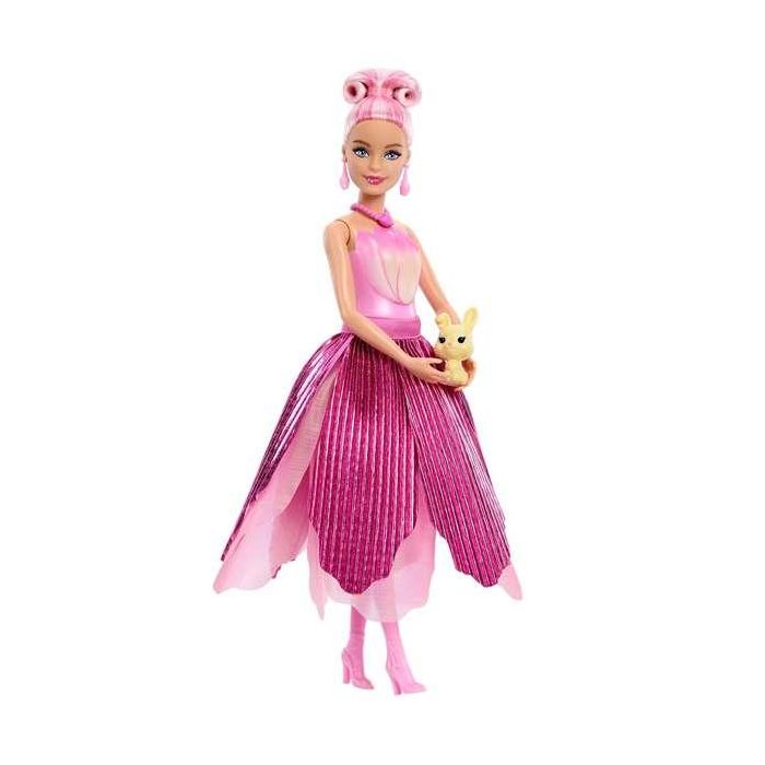 Muñeca barbie petal pop tulipán rosa 32x12x12 cm 4