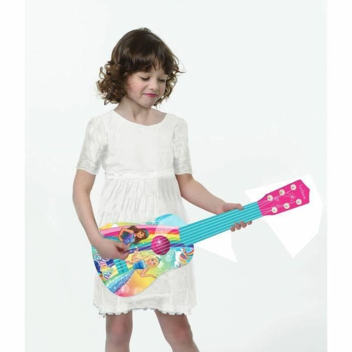 Lexibook LEXK200BB Mi Primera Barbie Guitarra 53cm 3