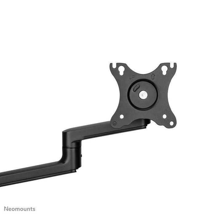 Neomounts Soporte de Escritorio para Monitor/Pantalla, Opciones de Fijación: Abrazadera y Ojal 8