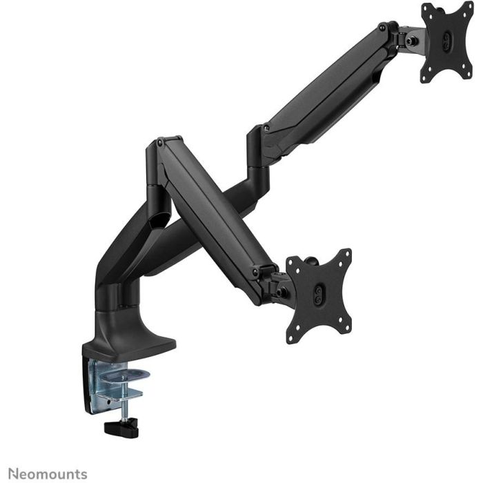 Neomounts NM-D750DBLACK bewegliche Tischhalterung für zwei Flachbildschirme bis 32" (82 cm) 3 Neomounts NM-D750DBLACK bewegliche Tischhalterung für zwei Flachbildschirme bis 32" (82 cm) 3