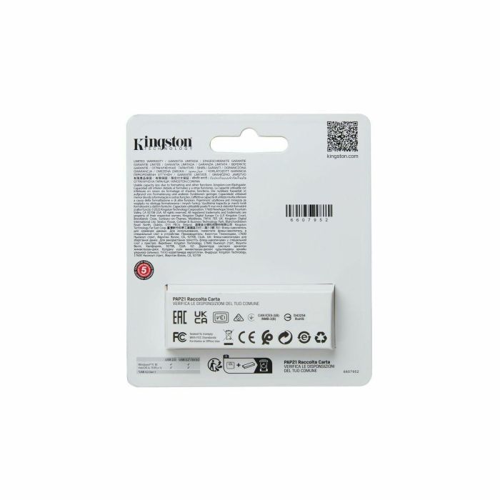Tarjeta de Memoria Micro SD con Adaptador Kingston DTXS/64GB Negro 64 GB 26