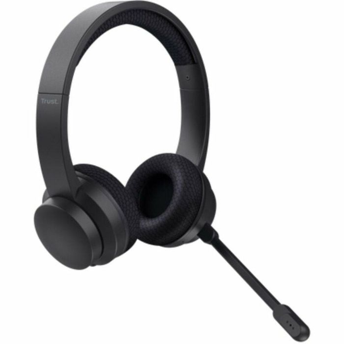 Auriculares Bluetooth con Micrófono Trust Ayda ENC Negro 2 Auriculares Bluetooth con Micrófono Trust Ayda ENC Negro 2