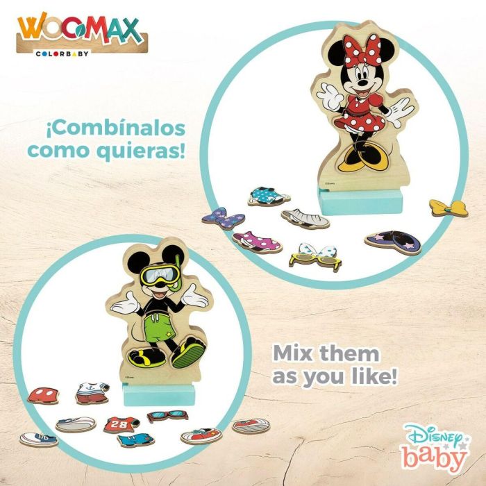 Figuras Disney 54 Piezas 4 Unidades 11,5 x 17,5 x 1,2 cm 3