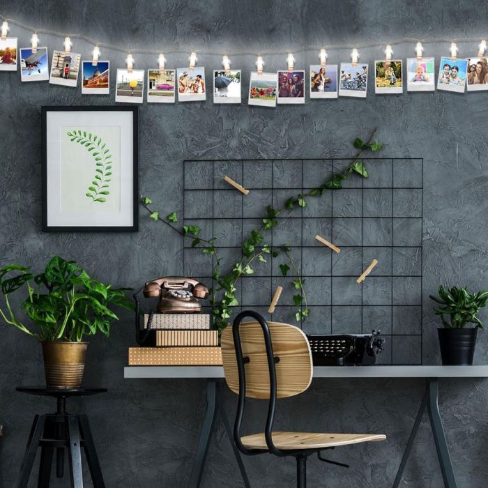 Home Deco Factory Guirnalda Led Con 12 Pinzas, Luz Blanca Cálida y Fría, Ideal para Fotos y Mensajes 3 Home Deco Factory Guirnalda Led Con 12 Pinzas, Luz Blanca Cálida y Fría, Ideal para Fotos y Mensajes 3