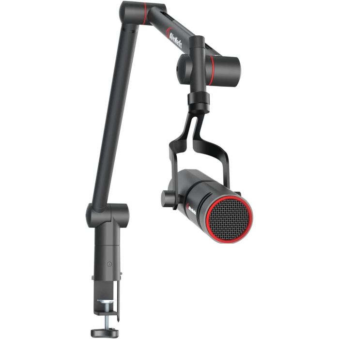 AVerMedia BA311 Live Streamer Arm, Soporte de Micrófono de Escritorio Ajustable de Aluminio, Negro, 87cm 1 AVerMedia BA311 Live Streamer Arm, Soporte de Micrófono de Escritorio Ajustable de Aluminio, Negro, 87cm 1