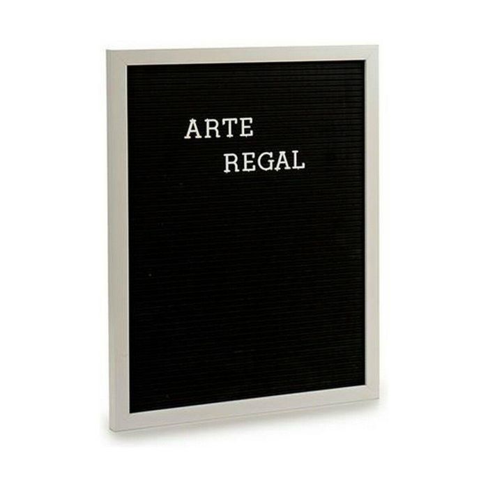 Cuadro Gift Decor Blanco Negro 2,5 x 50,5 x 40,5 cm Panel 144 Letras (12 Unidades) 2 Cuadro Gift Decor Blanco Negro 2,5 x 50,5 x 40,5 cm Panel 144 Letras (12 Unidades) 2