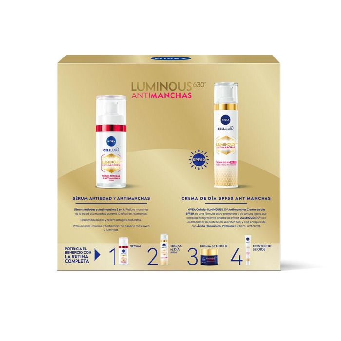 Set de Maquillaje Nivea TRATAMIENTO ANTIMANCHAS Y ANTIEDAD 2 Piezas 1