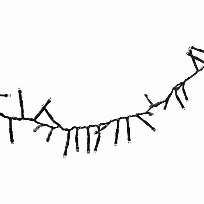 DKD Home Decor Luces Navidad Tradicional Blanco Amarillo 1x200x5 cm (2 Unidades) 3