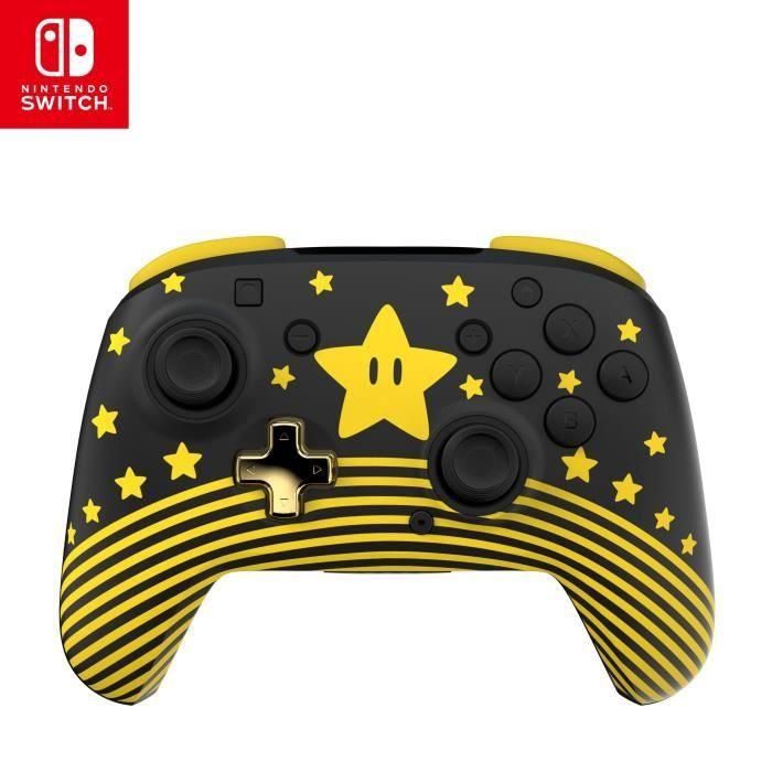 Mando inalámbrico para Nintendo Switch - TURTLE BEACH - TBC-8101-75 - Rematch Super Mario Star 2