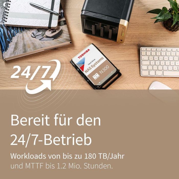 Disco Duro Toshiba HDWG51CUZSVA 3,5" 12 TB 5