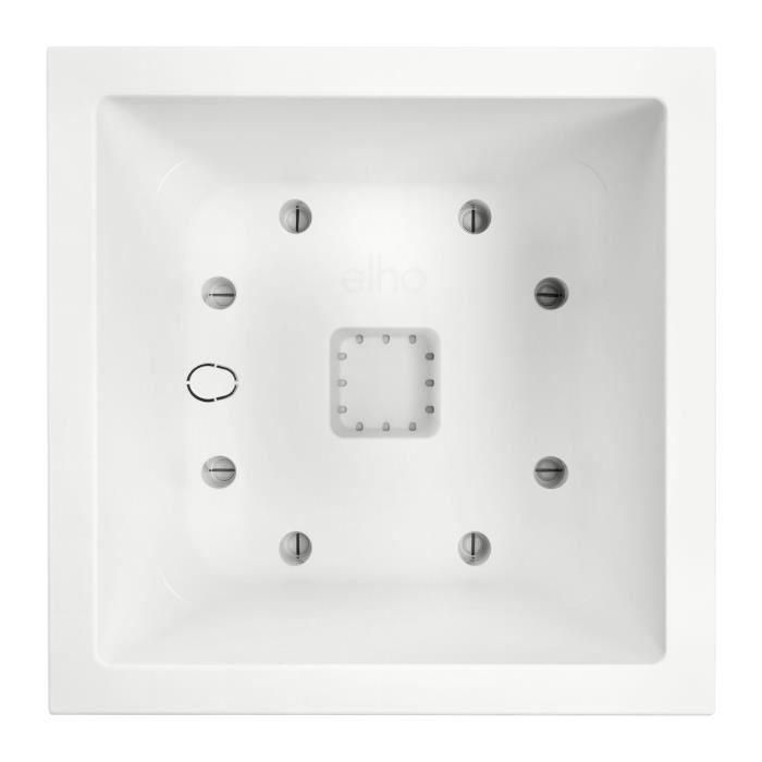 Jardinera Elho Vivo Next Square 30 - Blanco - Ø 30 x H 29 cm - interior/exterior - 100% reciclado 3 Jardinera Elho Vivo Next Square 30 - Blanco - Ø 30 x H 29 cm - interior/exterior - 100% reciclado 3