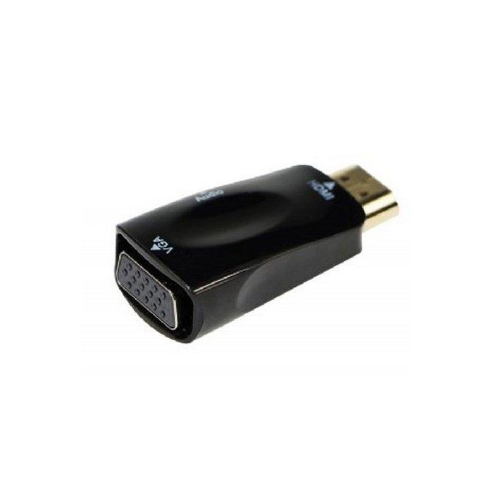 Adaptador HDMI a VGA GEMBIRD A-HDMI-VGA-02