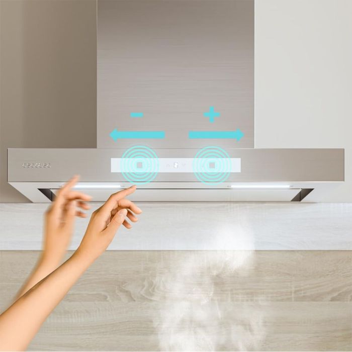 Cecotec Campana Convencional Bolero Flux TT 608000 Slim Glass 60 cm Blanca A++ 17 Cecotec Campana Convencional Bolero Flux TT 608000 Slim Glass 60 cm Blanca A++ 17