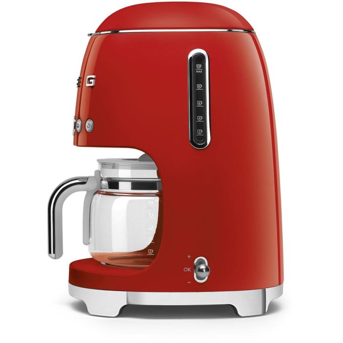 SMEG Cafetera de filtro 50s Style DCF02RDEU, Rojo, 1.4L, 1050W 1 SMEG Cafetera de filtro 50s Style DCF02RDEU, Rojo, 1.4L, 1050W 1